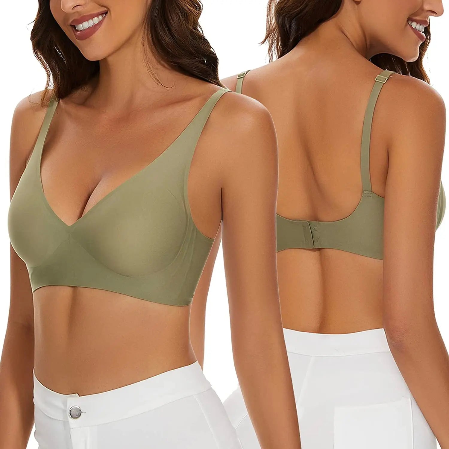 Viral Jelly Lift Bra™ – Invisible, Strapless & No-Slip Support